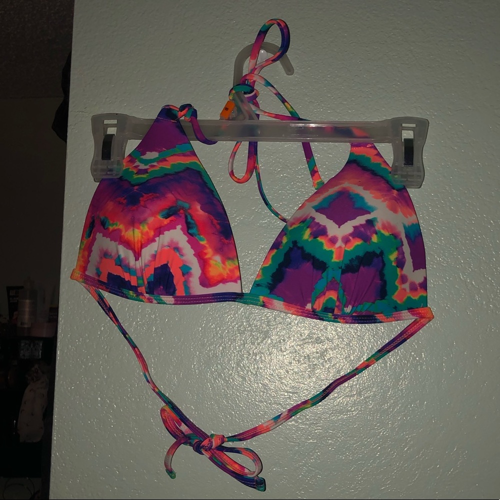 Tie Dye Bikini Top